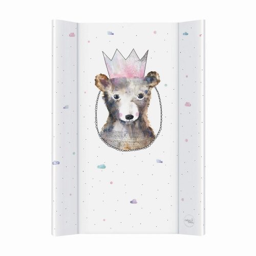 Ceba pelenkázó lap merev 2 oldalú 50x70cm COMFORT  princess maci