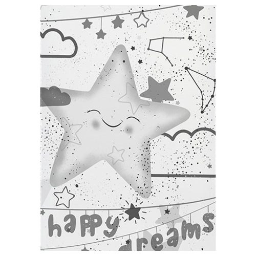 Color pelenkázó lap sík 70x50cm Happy dreams