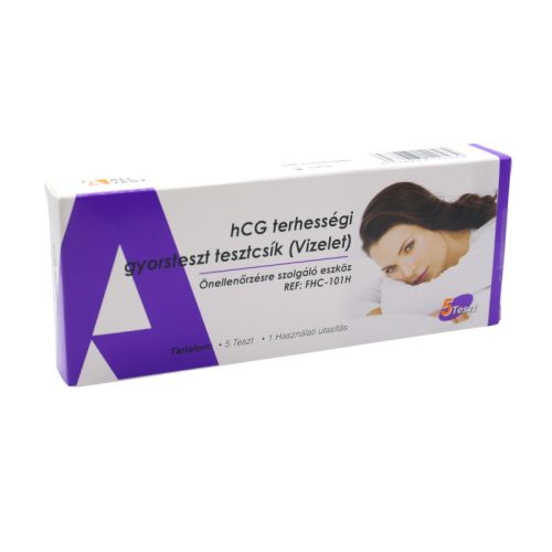 AllTest normál érzékenységű terhességi teszt (5 db, 25 mIU/ml)