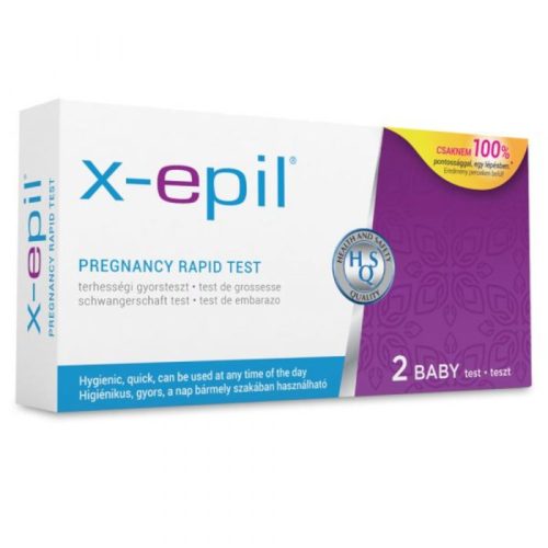 X-Epil terhességi gyorsteszt csíkok - 2db