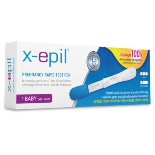 X-Epil terhességi gyorsteszt pen - exkluzív (1db, 25mIU/ml)