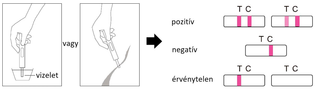 AllTest hCG vizeletsugaras terhességi teszt